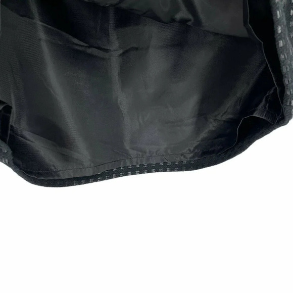 GAP Skirt Women's 10 Black Jacquard Straight Pencil Pocket Lined Zip Mini Skirt - Picture 7 of 10